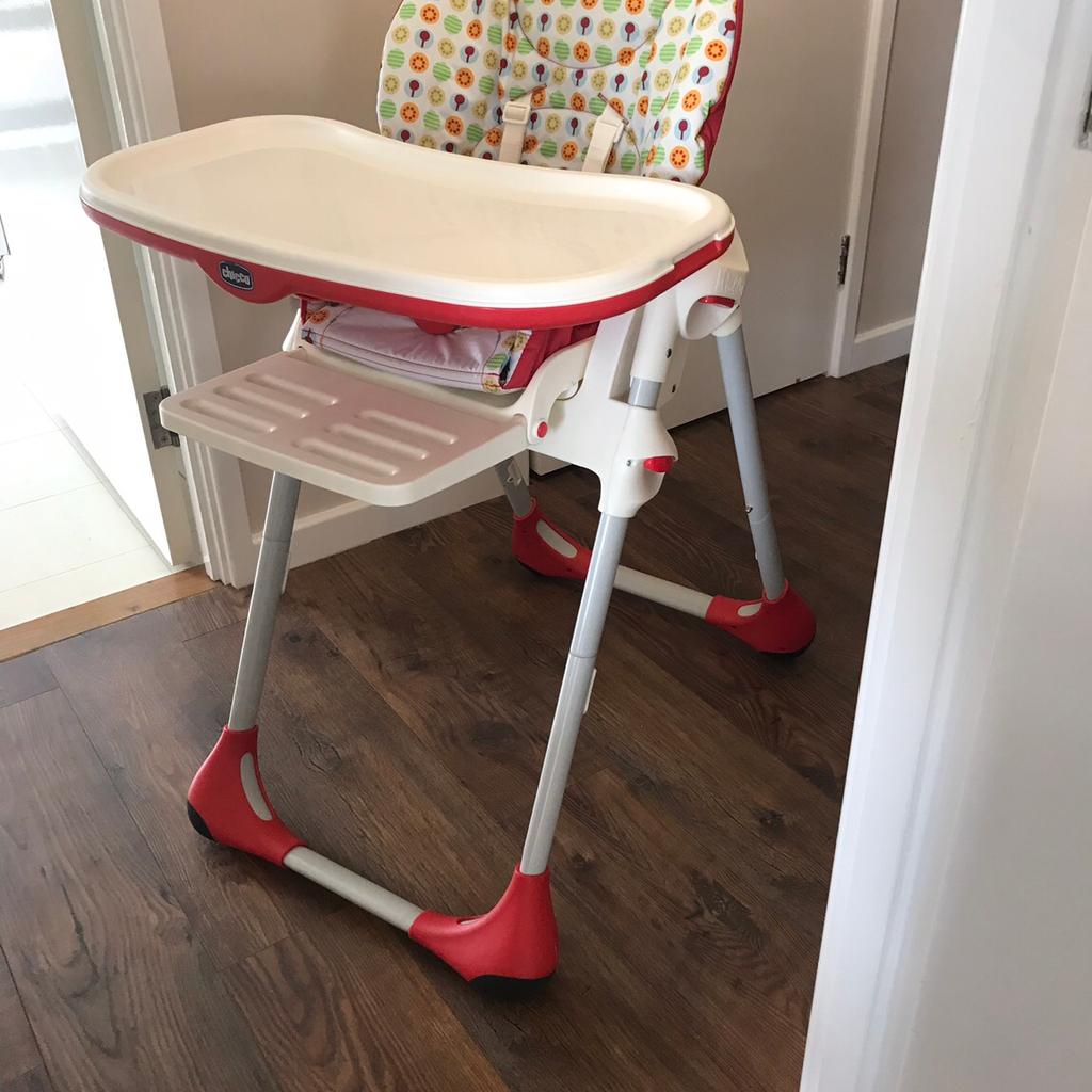 Chicco polly store easy highchair sunrise