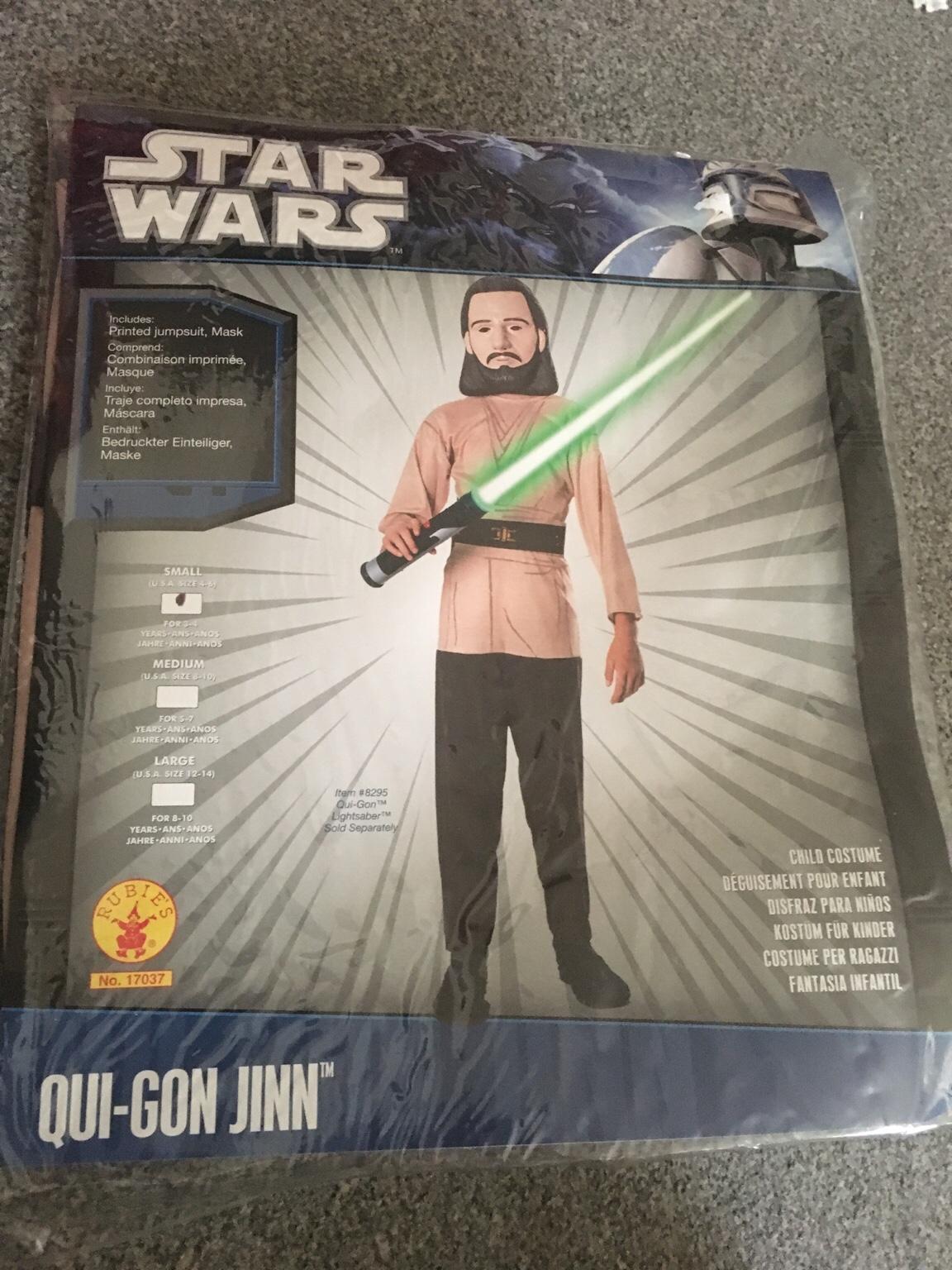 Star Wars qui gon jinn costume in S30 Sheffield für 10,00 £ zum Verkauf ...