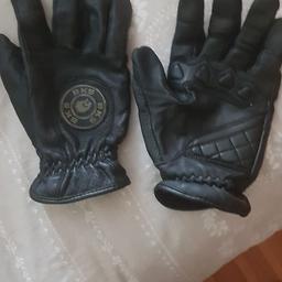 leather motorcycle gloves BKS