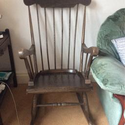 Nice rocking chair, collection from Fradley.