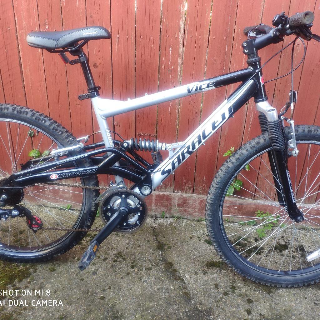 Saracen vice mountain online bike