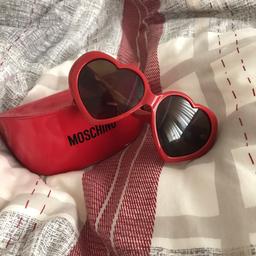 Red love heart sunglasses
