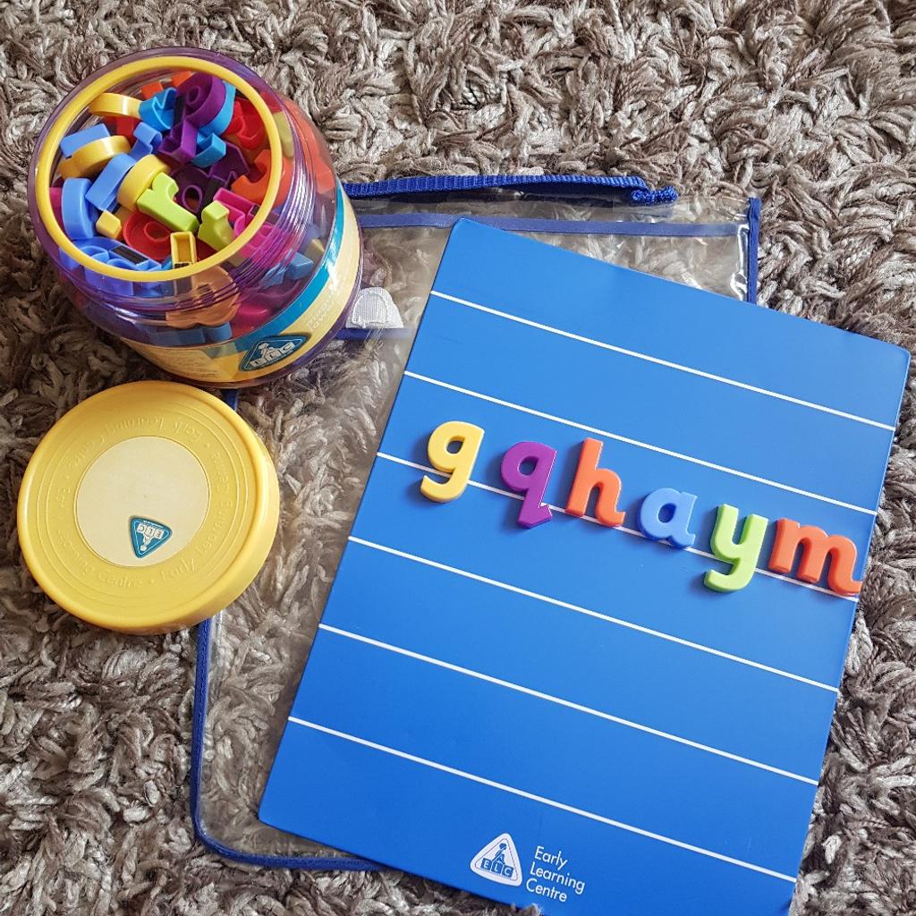 ELC Board and Lower Case Letters Tub in NN5 Northampton für 8