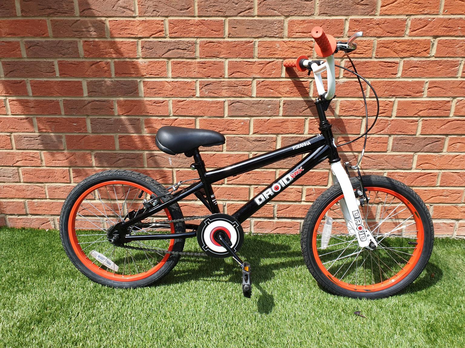 Piranha 18 Inch Droid Steel Frame BMX Bike in MK10 Monkston for