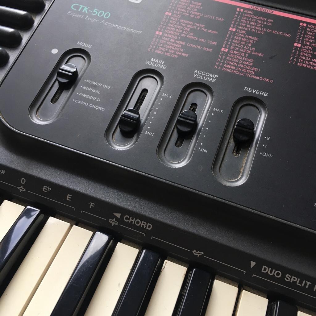 Casio keyboard 1990s hot sale