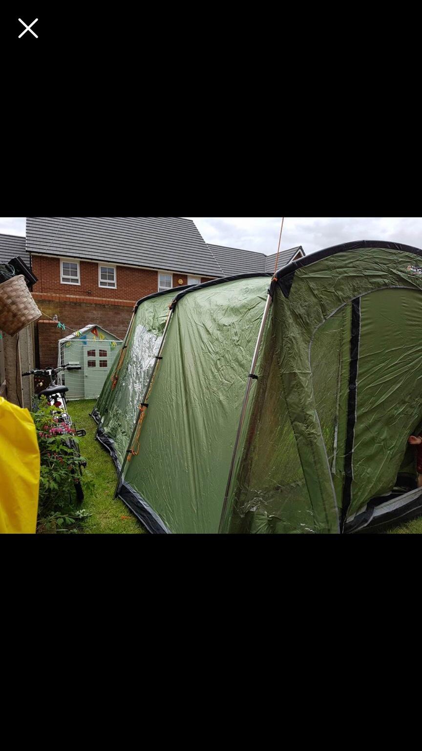 Vango Calisto 600xl tent + porch and carpet in L24 Liverpool for £150.