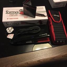 Brand new Professional quality hair straightening. By FORMA NANO BIO CERAMIC IRONS WITH TOURMALINE AND BIO STONE PLATES.

SUPER HOT 450 degrees and full adjustable with the digital control. They have a wide 1.5 inch plate so you have to iron less giving much better condition and less damage to the hair..