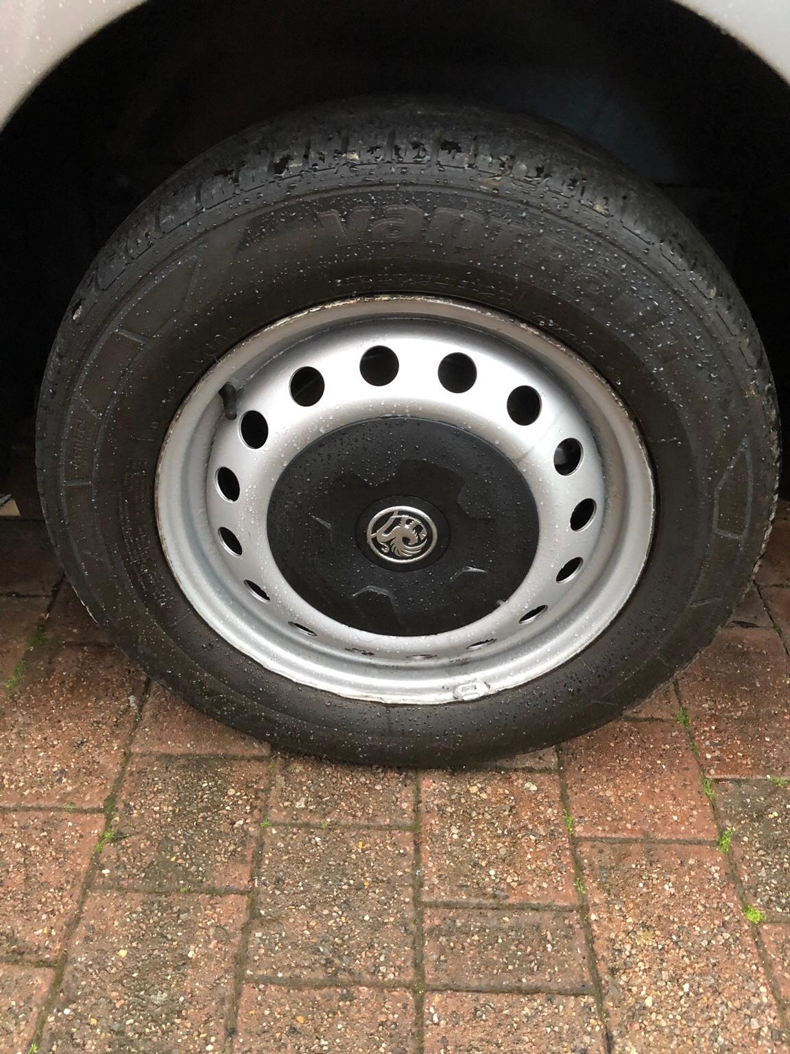 Vauxhall Vivaro steel wheels with hub caps x4 in Doncaster for £45.00
