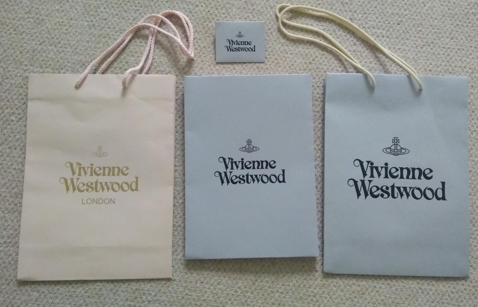 Vivienne Westwood paper bags gift package in W2 London for 4.00 for sale Shpock