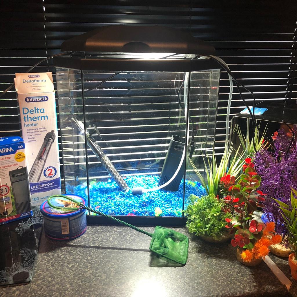 Fish tank set up tropical/cold water in Sheffield for £18.00 for sale ...