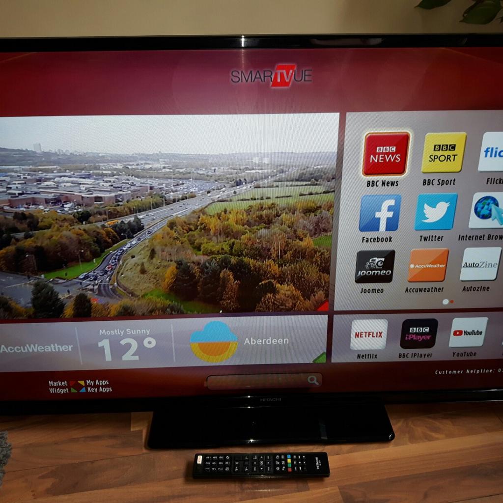 How to get netflix on hitachi sale smart tv