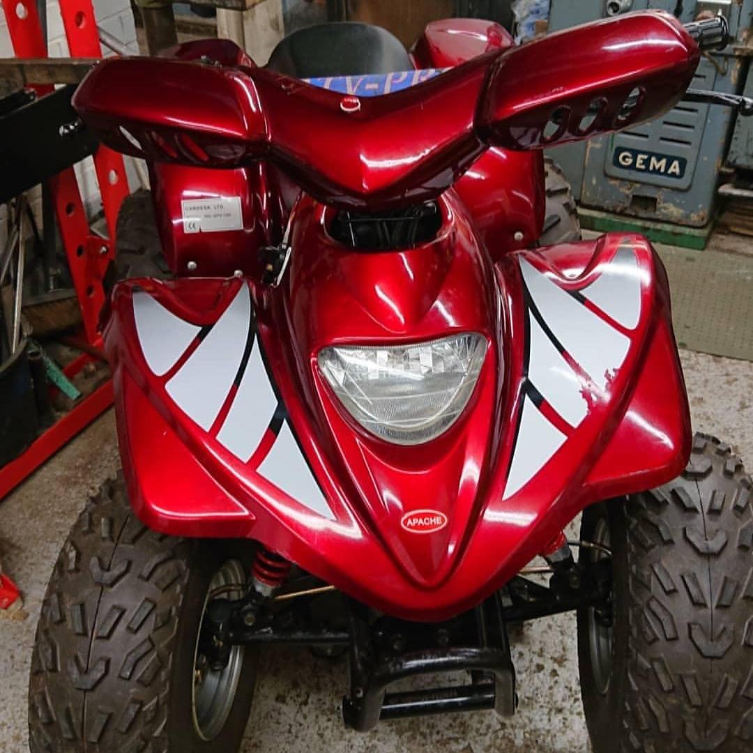 APACHE RLX 100cc 2 STROKE QUAD BIKE ATV EXC in S44 North East ...