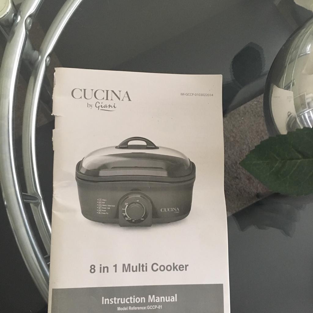 Cucina by giani 8 in 1 multi outlet cooker