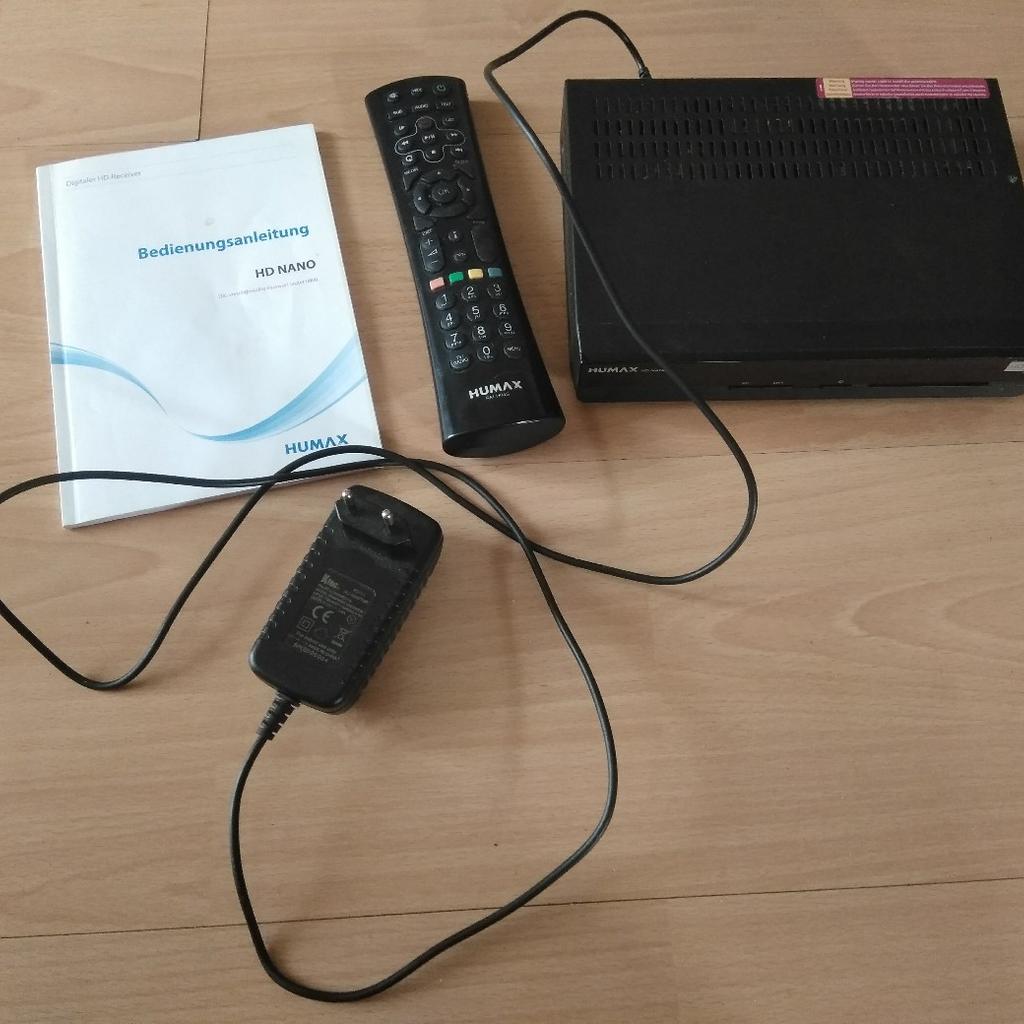 Humax Receiver mit Fernbedienung für 5€ in 42799 Leichlingen für € 5,00