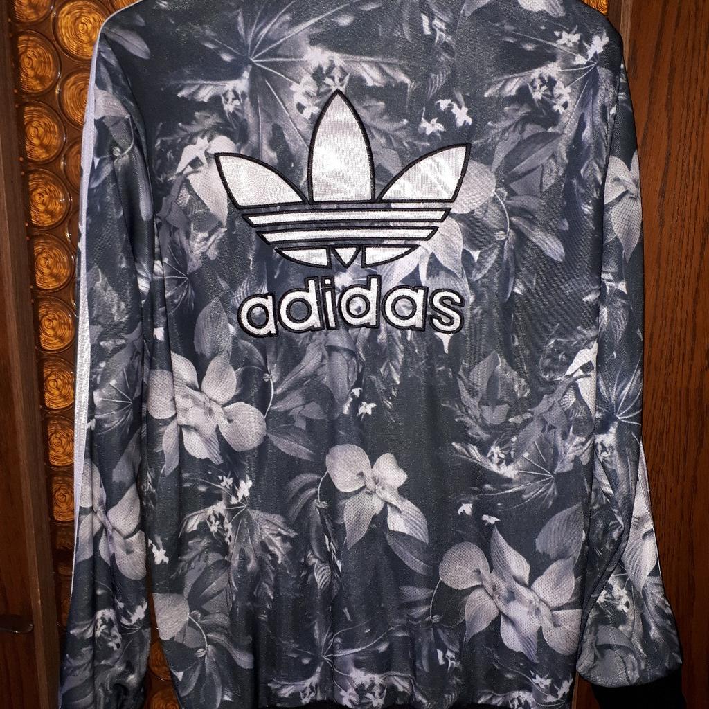 Adidas trainingsjacke blumen online