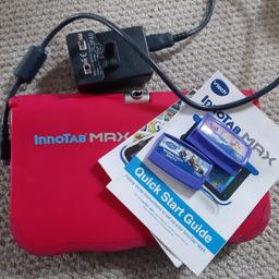 Innotab Max complete with charger and 2 games which are Frozen and Disney Princesses. Can also access the internet - YouTube etc. Collection  please.