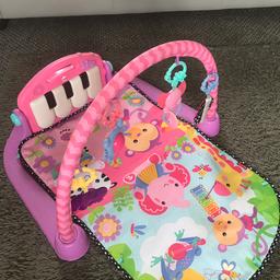 Baby play mat with piano. Good used condition.
Kept my daughter entertained when she was a baby.