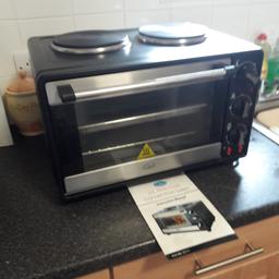 Very good clean condition with rotisserie.timer control . heating control .oven and grill .