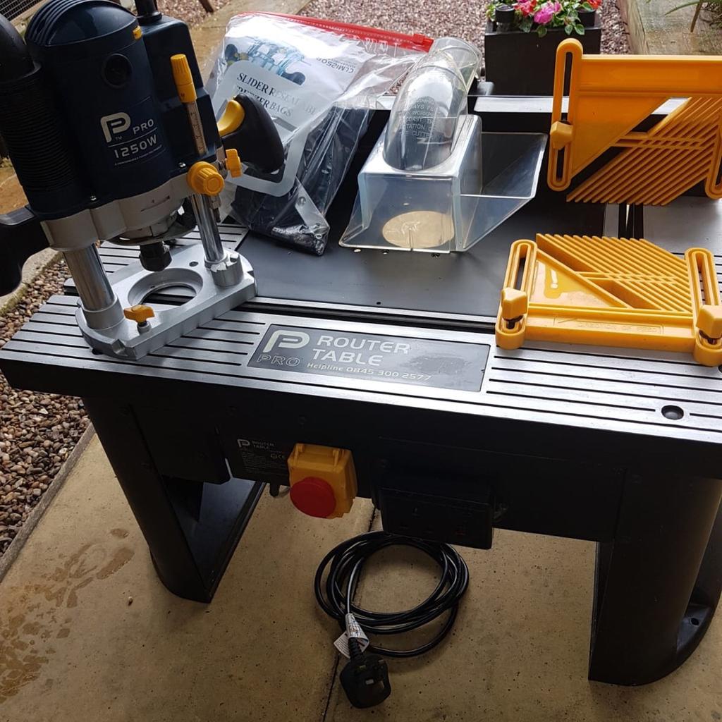 P pro outlet router table