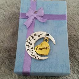Nice gift for Grandpa.  can be necklace. keyring,  zipper clip on to assist him. gift boxed  double sided message. ..