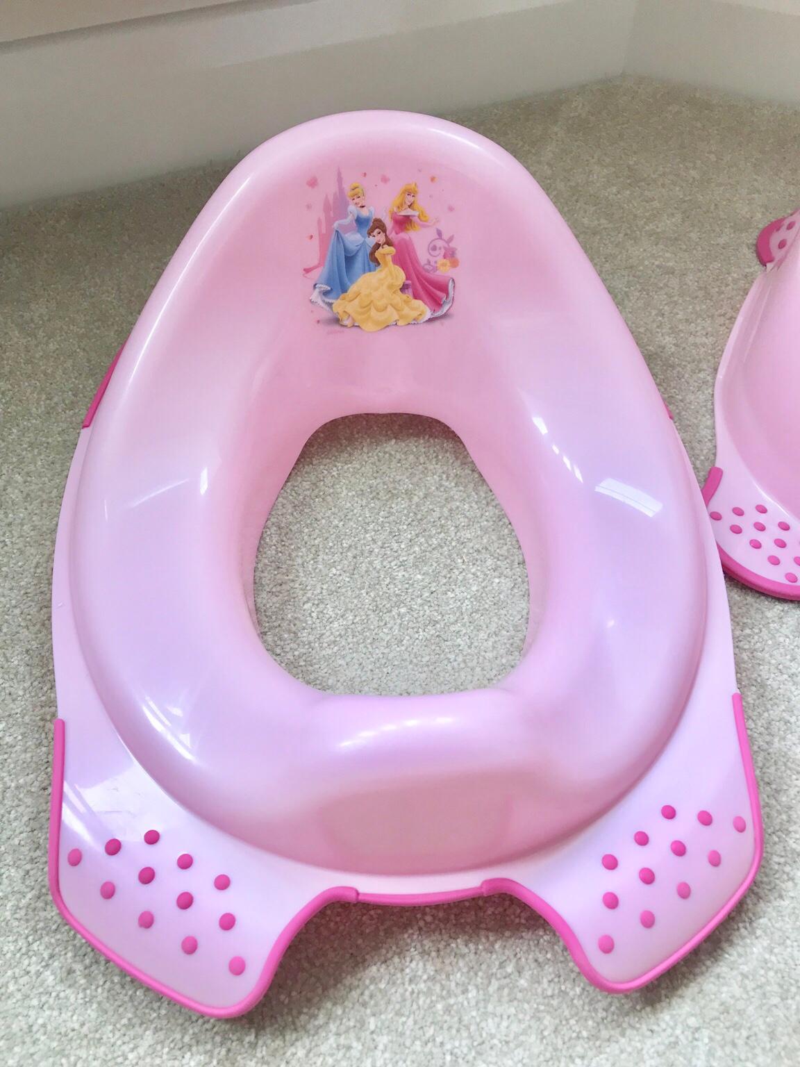 Disney Princess Potty Toilet Seat Step Stool in South Staffordshire for