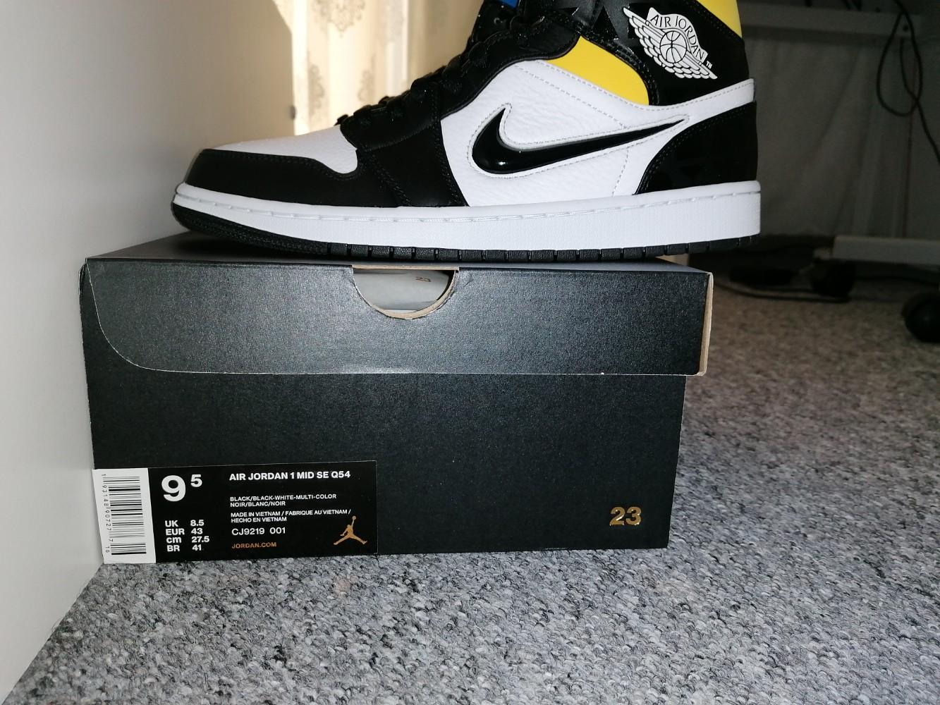 Air jordan 1 hot sale mid se q54