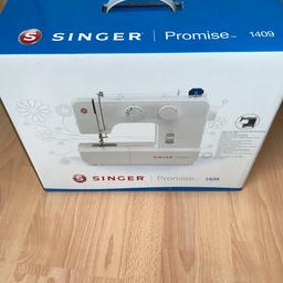 Brand new, never been out the box, singer sewing machine 
Model promise 1409
Retails at £130
Collection selston 
Please look at my other items 😊