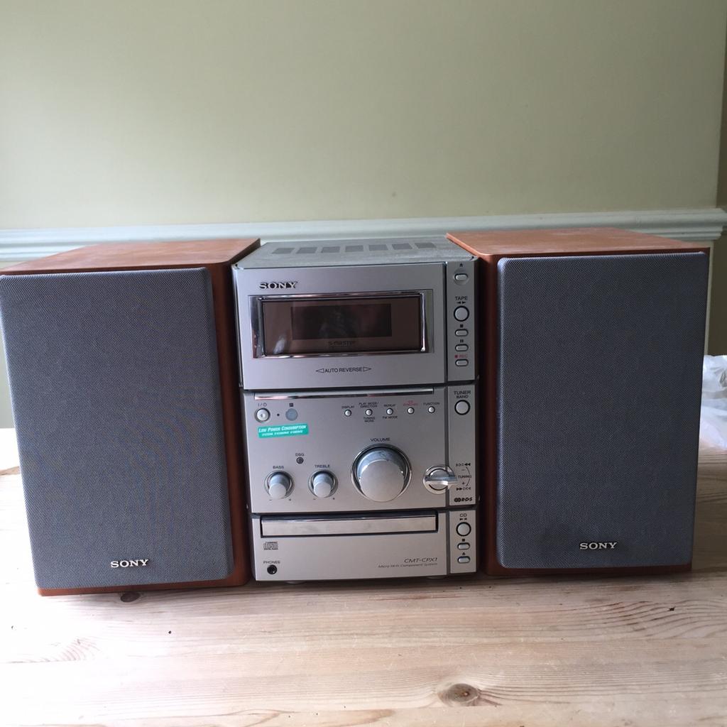 Sony CMT-CPX1 Micro Hi-Fi System in B73 Birmingham for £45.00 for sale ...