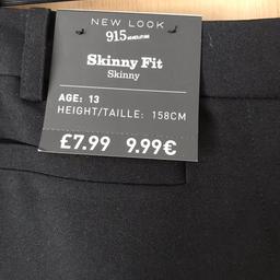 New with tags girls black trousers
Age 13
Collection selston 
Please look at my other items 😊