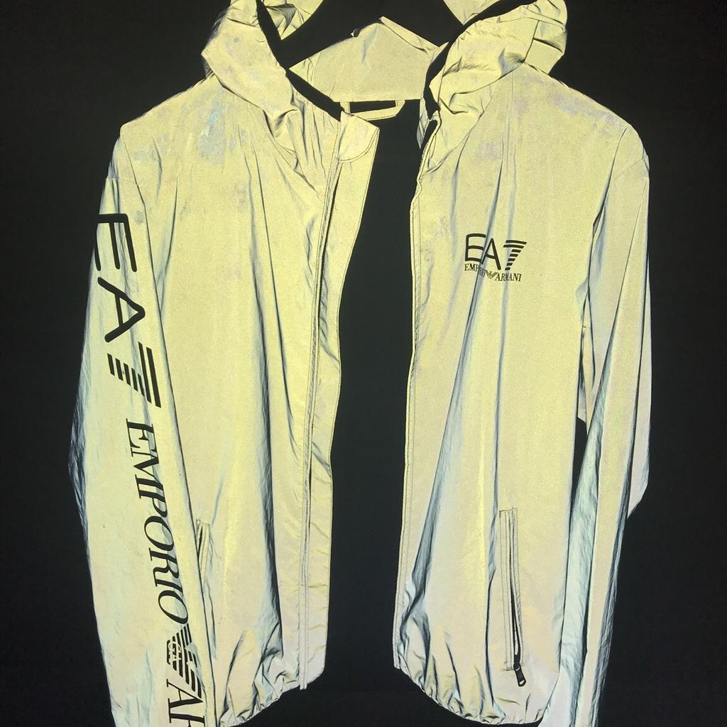 Ea7 on sale reflective coat