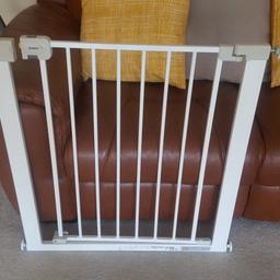 Safety 1st Stairgate for sale
70cm wide 73cm High
Great condition
I have x2 so will sell both for £15