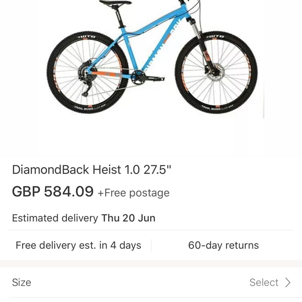 Diamondback heist 1.0 in LE2 Wigston for 350.00 for sale Shpock