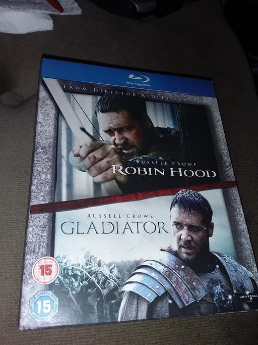 Buy & Sell Swansea - Wales Manselton - Swansea - Photos for RUSSELL CROWE DOUBLE BLU RAY DVD BOXSET.