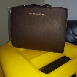 micheal kors shoulder bag dark brown brand new unwanted gift £40