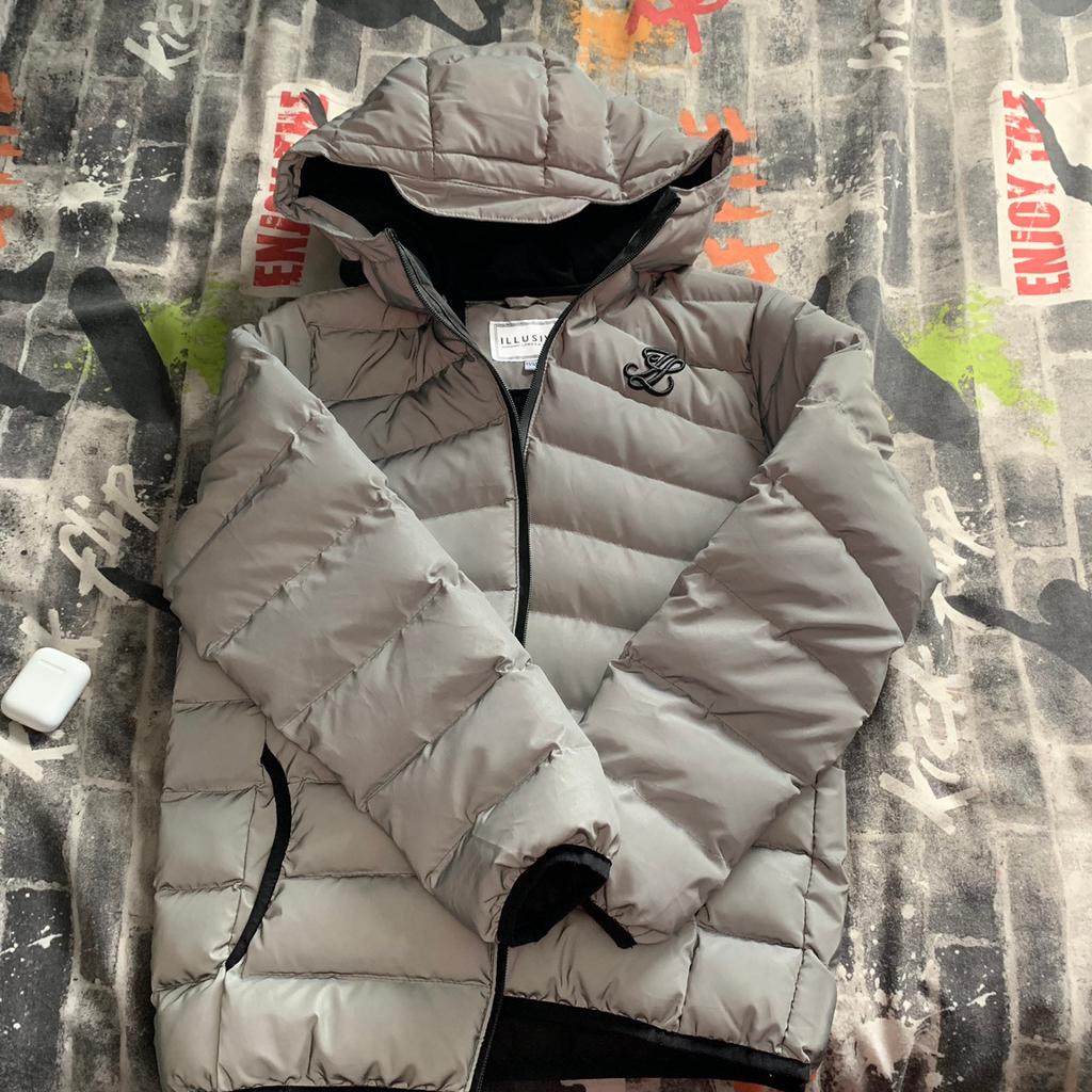 Illusive london reflective padded jacket sale