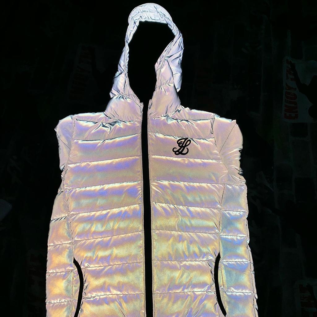 Illusive london reflective padded on sale jacket