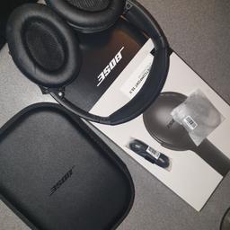 Bose quitecomfort 35 ii noise cancelling head phones,like new hardly used still have recipt all boxed,have guarantee not registered them amazing sound quality.170 cost 330