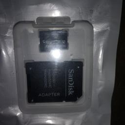 ...SanDisk inkl. Adapter, noch original verpackt, nagelneu!!! 👍