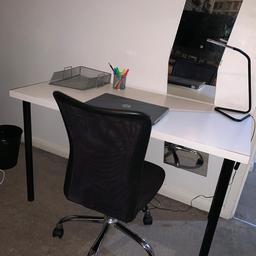 Ikea large desk and chair and accessories on last pic. Can deliver locally for fuel cost