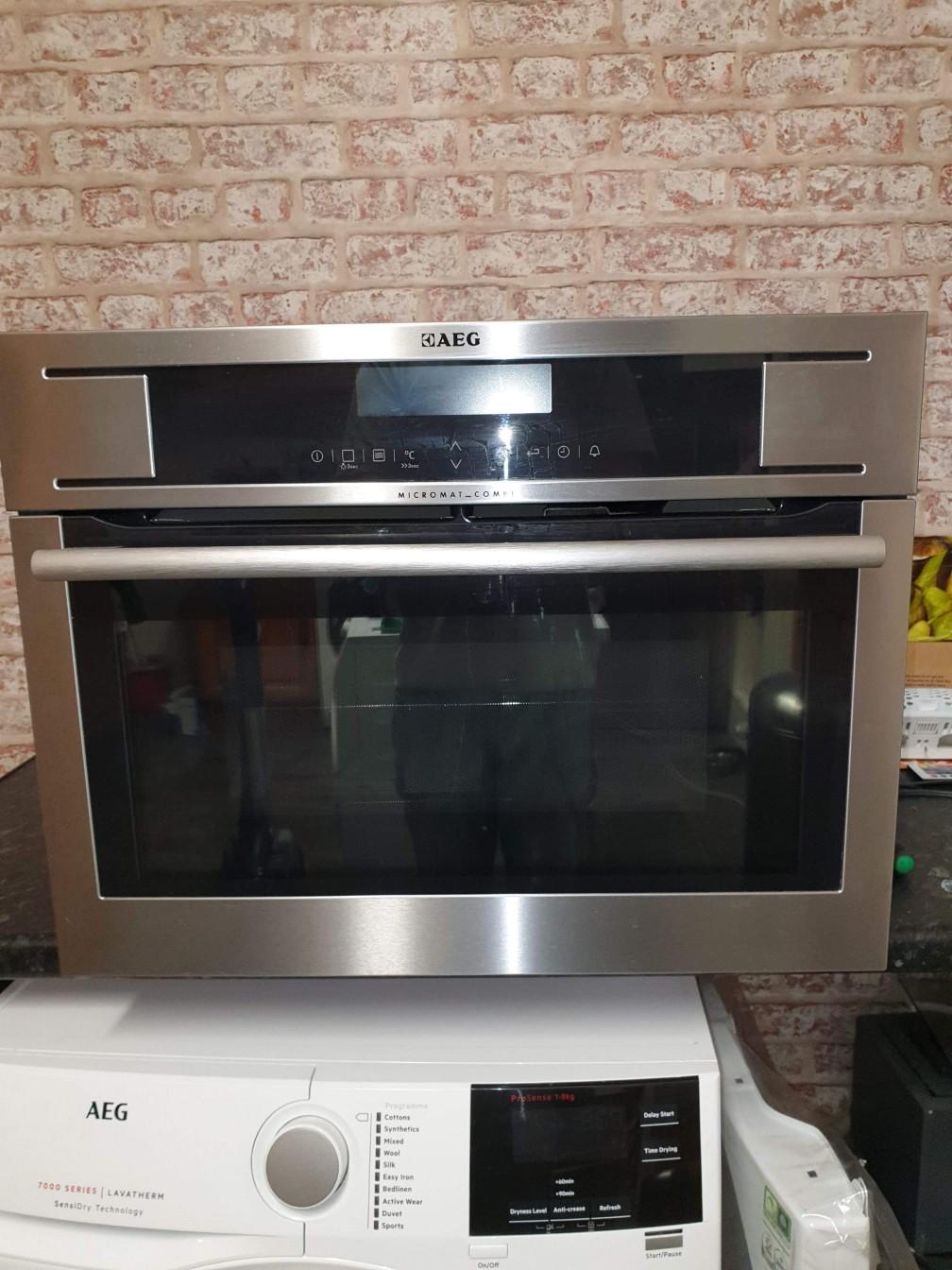 AEG KM8403101M COMBI BUILT IN MICROWAVE in BL2 Bolton for £120.00 for