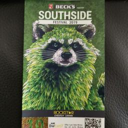 Verkaufe mein Ticket für das southside festival das Ticket ist für das ganzes wochende und grüner wohnen.