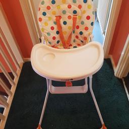 baby high chair used once

collection only