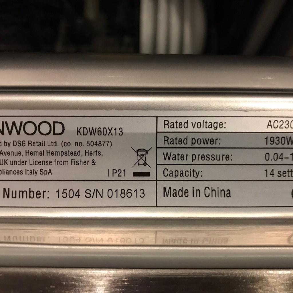 Kenwood kdw60x13 2024