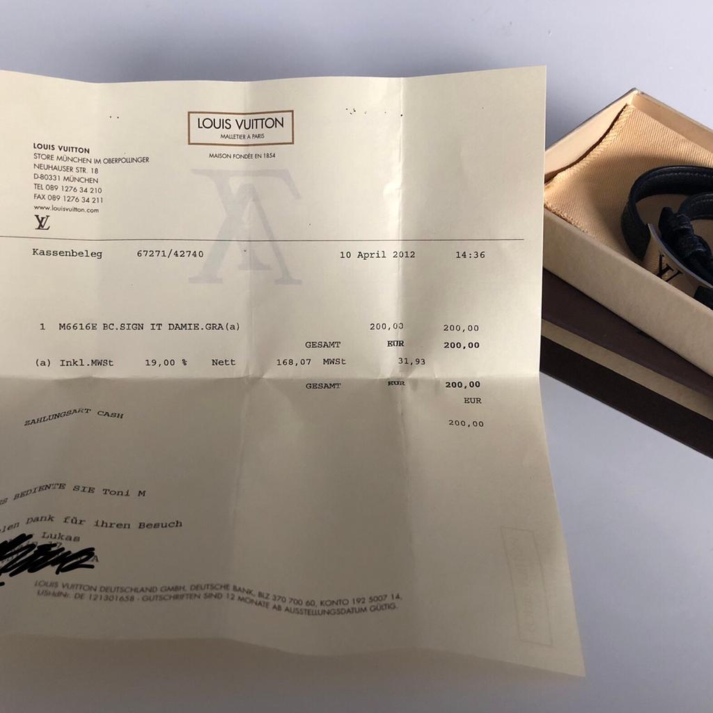 Louis Vuitton SIGN IT ARMBAND Herren in 6020 Innsbruck for €170.00 for sale