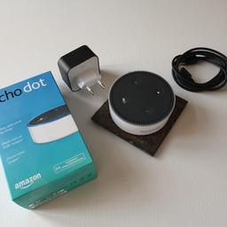 Amazon Echo Dot 2 Generation Smart Speaker mit Sprachsteuerung in weiß.
Sehr wenig genutzt, wie neu! Komplett mit Zubehör in OVP!