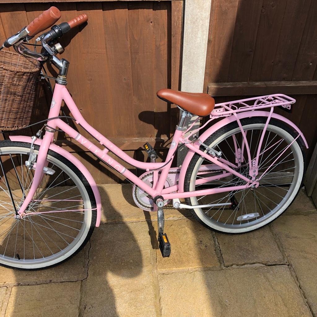 GIRLS PINK VIKING BELGRAVIA BIKE in WA7 Brook for 75.00 for sale