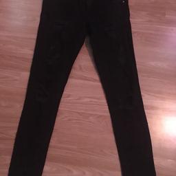 Ladies jeans with rips in them great condition collection only thanks.