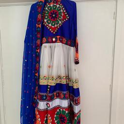 A beautiful Afghani dress in excellent condition
Size medium