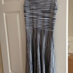 size 1, Which is a size 10. Excellent condition. beautiful dress. length from shoulders, to hem approx 38 inches