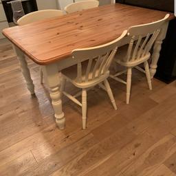 collect only west dulwich very very heavy 2 of the chairs have loose backs easy fix tabletop could use oiled which is under a fiver on Ebay cost me 499 when new price reflects quick sale as moving no offers absolute bargain